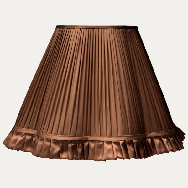 Satin La Tour 6017 Silk Scallop Lampshade