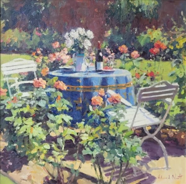 In the Rose Garden by Edward Noott