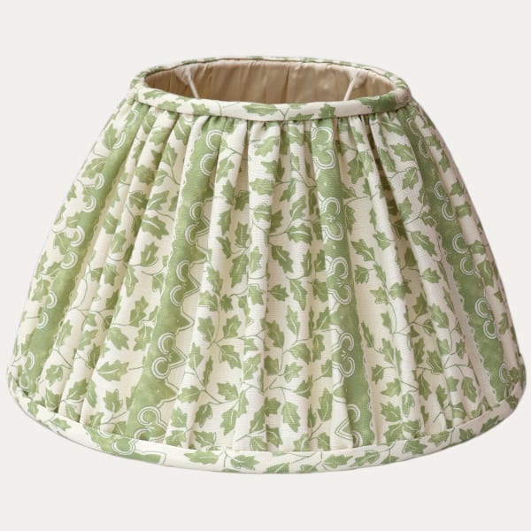 Nicholas Herbert Nanking Mela Handsewn Gathered Lampshade