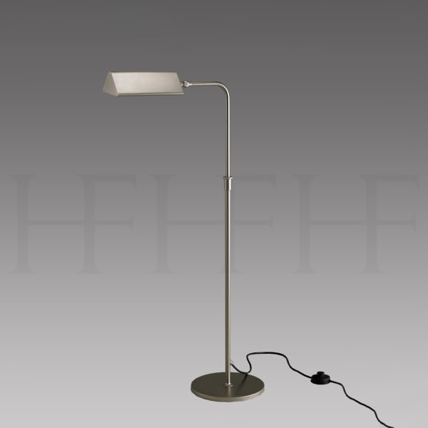 Cervantes Floor Reading Light Antique Brass