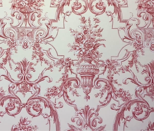 Barry Canvas Clear Red