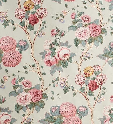 Hydrangea and Rose Green Pink