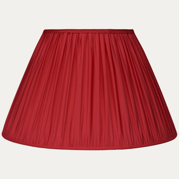Framboise Taffetas Frontages Silk Empire Lampshade