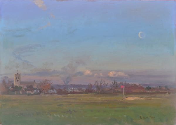 Moon Rising Over Christchurch - Richard Price