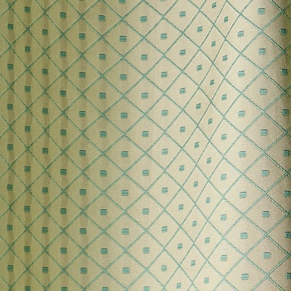 Celia Silk Ivory Tiffany Aqua