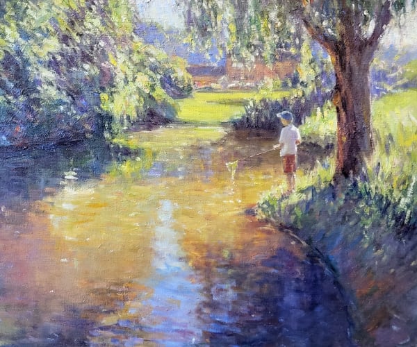 The Young Fisherman by Edward Noott
