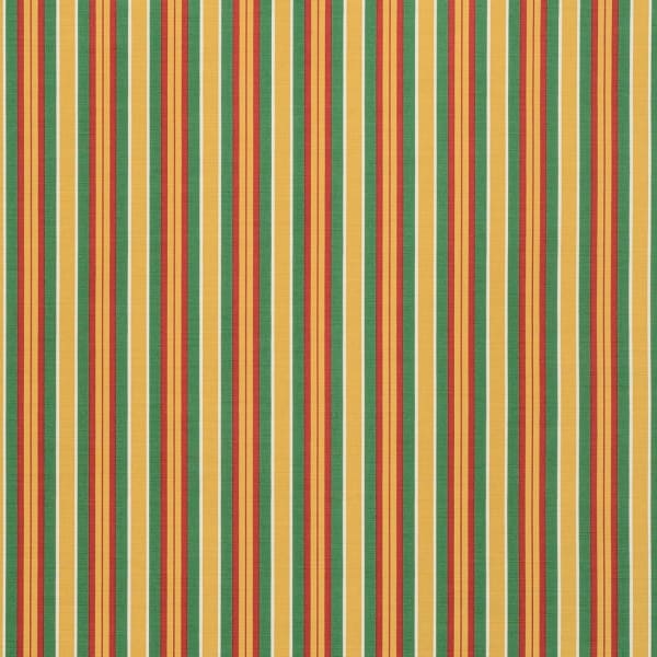 Sail Stripe Red Yellow Green On Oyster