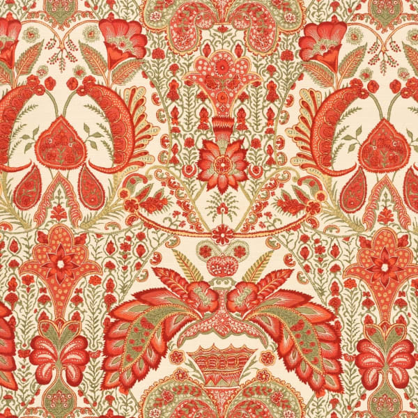 Malabar Red Green On Beige