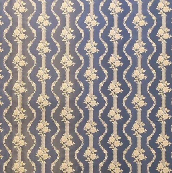 Damascus Petit Trianon Navy Blue Gold