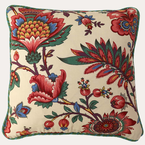 Decors Barbares Zenaide Original Cushion with Samuel & Sons Cord