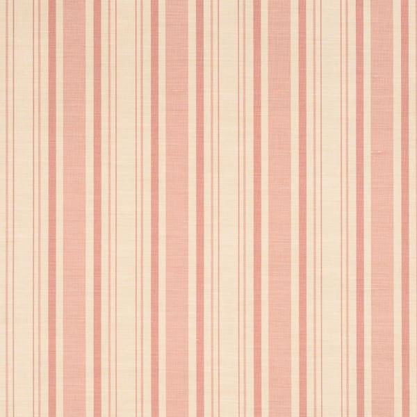 Plain Stripe Pink On Beige
