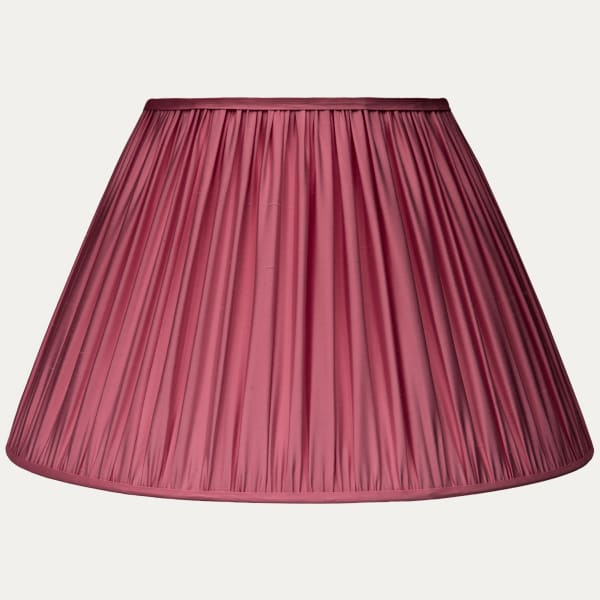 Douppion Lipstick Silk Empire Lampshade