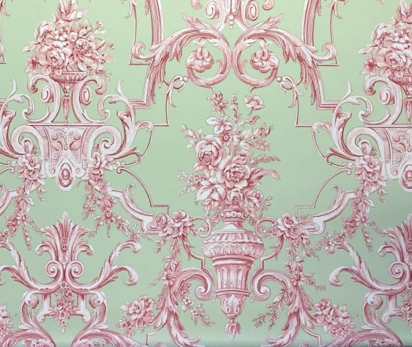 Barry Canvas Green Coral