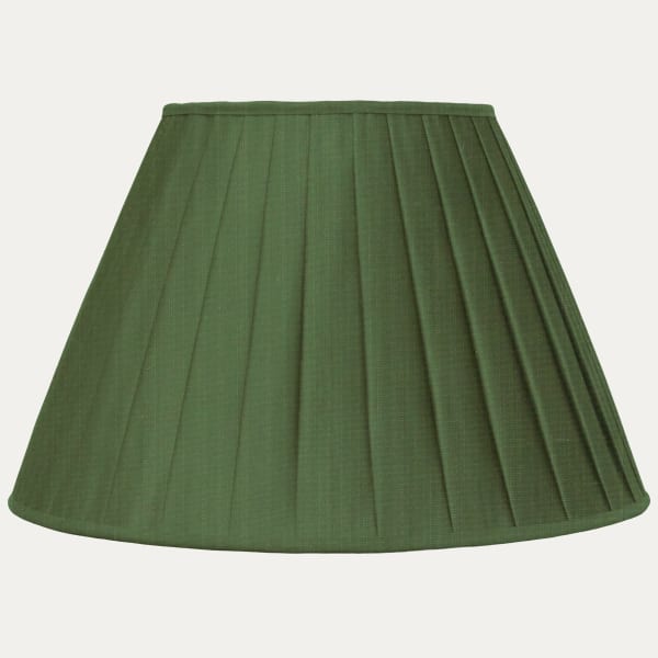 Wilton Green SFJ Silk Box Pleated Lampshade