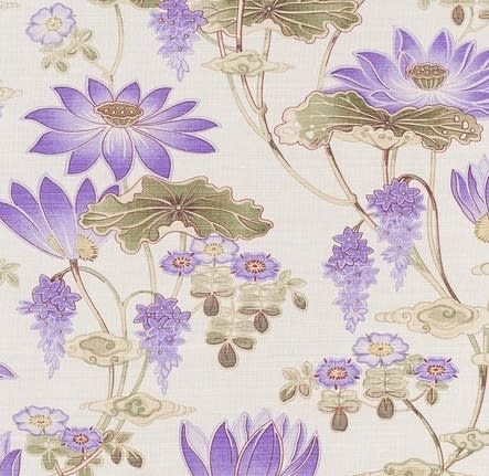 Lotus Violet On Oyster