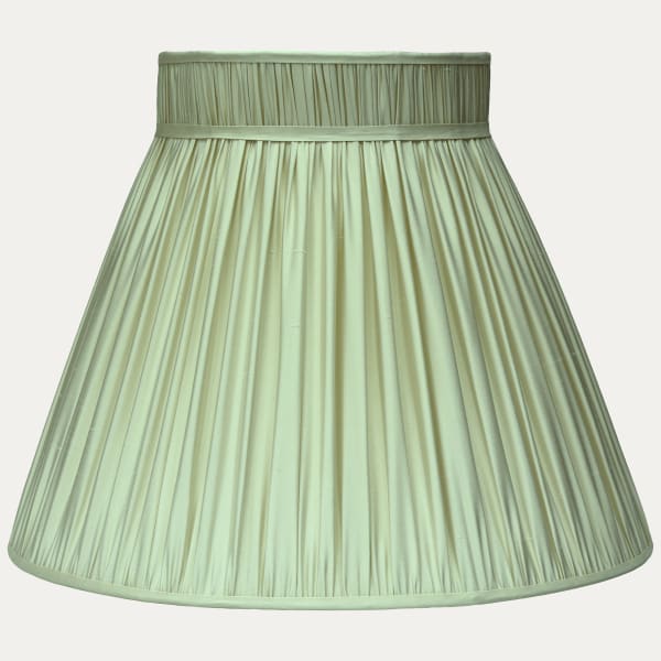 Douppion Spring Silk Collar Top Lampshade