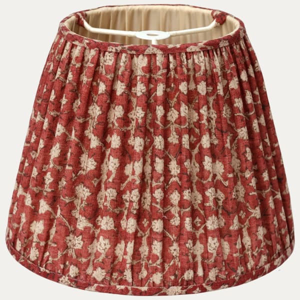 Robert Kime Ume Fabric Lampshade With US Finial Fitting