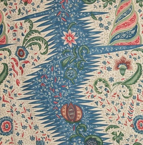 La Riviere Enchantee Bleu Fond Crème