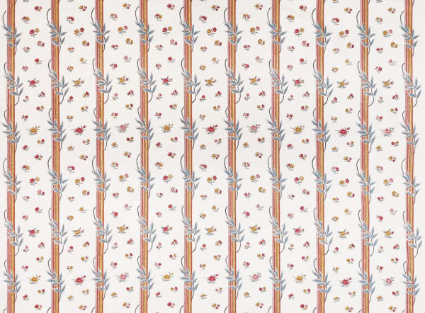 Percale Les Pampres Clair Bleu