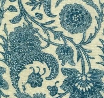 Injigo Lace Bright Blue On Oyster