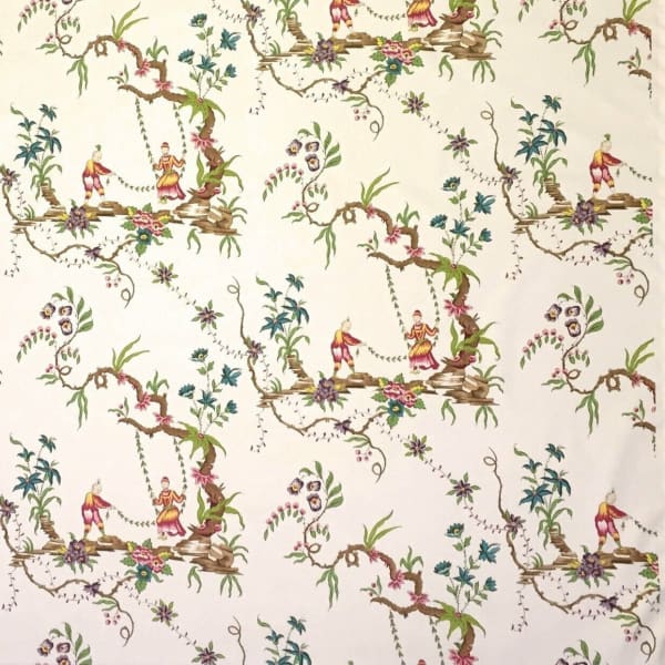 Percale Escarpolette Cream Multicolor