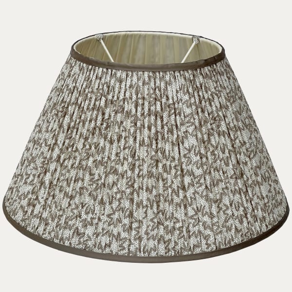 Warner Textile Archive Nathalie Olive Lampshade