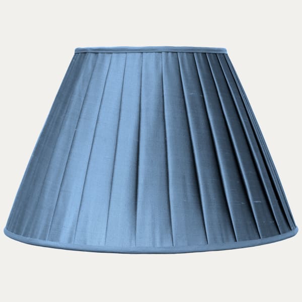Douppion Rivera Silk Box Pleated Lampshade