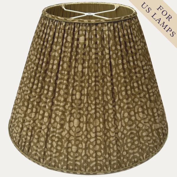 Arjumand Day Screen Linen Voile Empire Lampshade