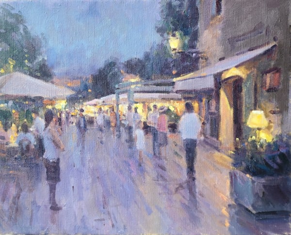 Evening at Ramatuelle by Edward Noott