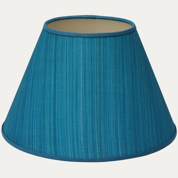 John Boyd Paso Marine Horsehair Lampshade with Cream Linen Lining