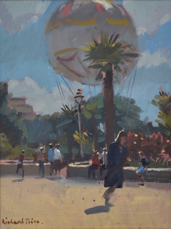 Tethered Balloon, Bournemouth painting by Richard Price