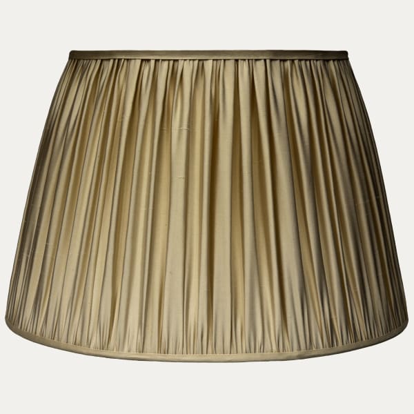 Douppion Almond Silk Pembroke Lampshade