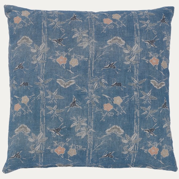 Robert Kime Takeyabu Cushion with Feather/Down Pad