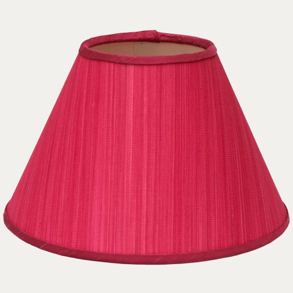 John Boyd Paso Azalea Horsehair Lampshade with Silk Trim