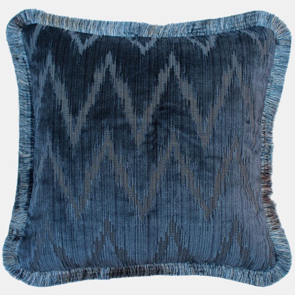 Lee Jofa Holland Flamest Indigo Decorative Cushion handmade by Floren