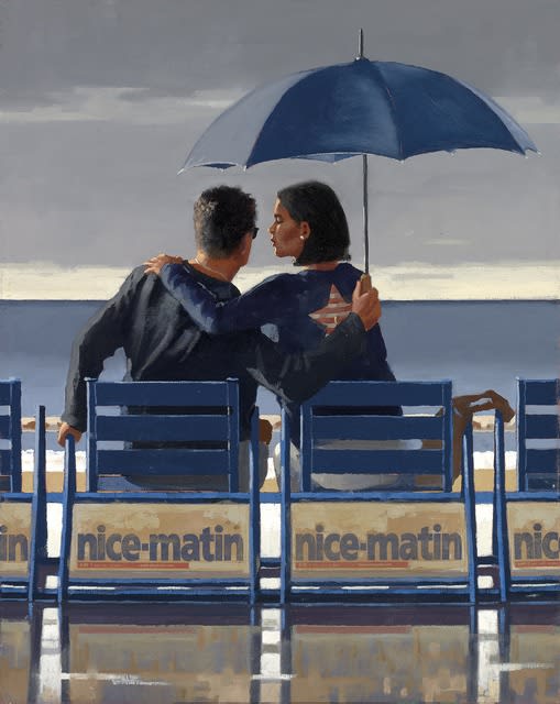 Jack Vettriano Blue Blue