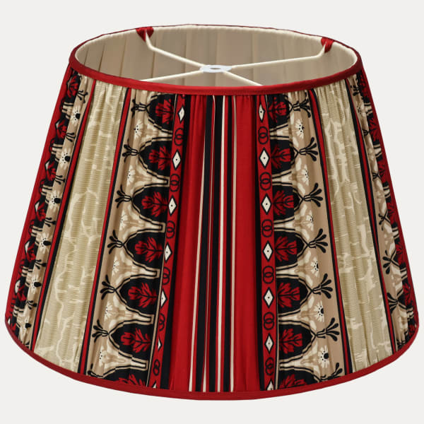 Madeleine Castaing Lola Montez Garance Handsewn Lampshade with Silk Trim