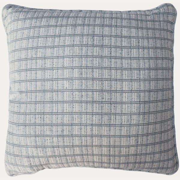 Robert Kime Otani Blue Decorative Cushion