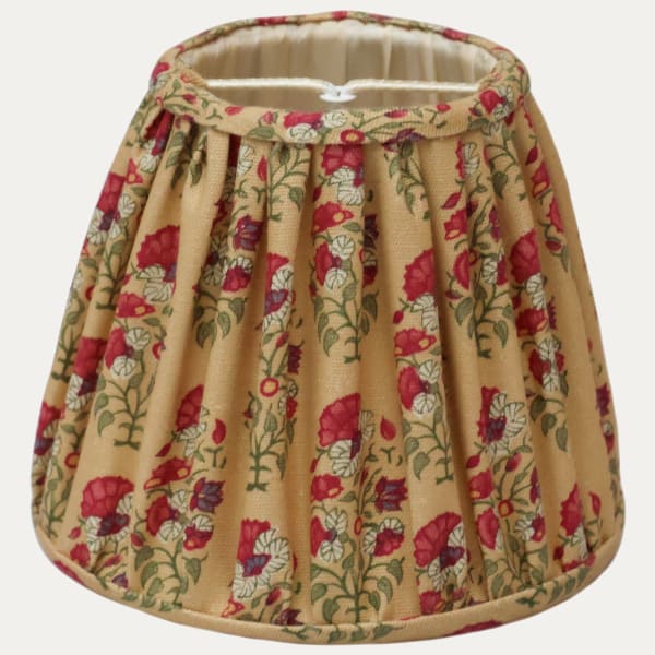 Claremont Anika Original Handsewn Gathered Cable Clip Lampshade