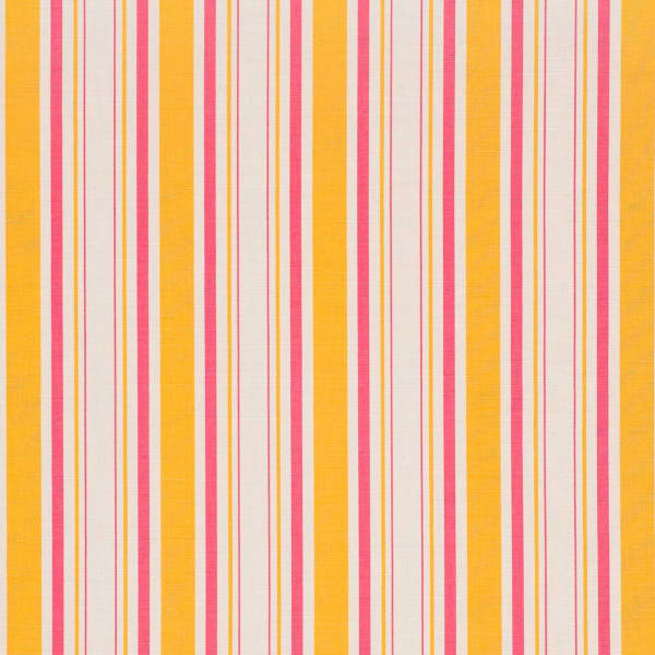 Plain Stripe Pink Yellow On Oyster