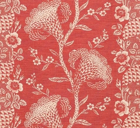 Leopard Lily Coral On Beige