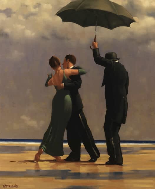 Jack Vettriano Dancer in Emerald