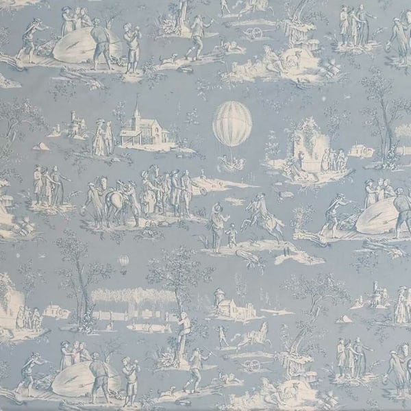 Canvas Ballon De Gonesse Lavender Blue