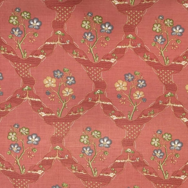 Toile Myrtil Brick Red Multicolore