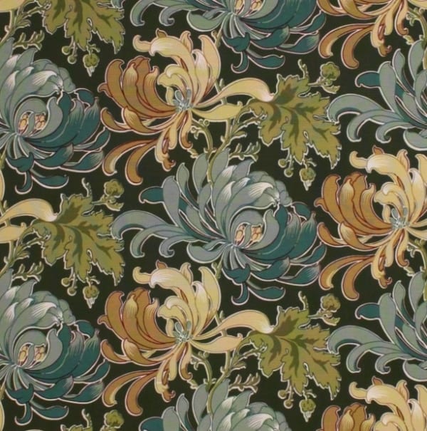 Queen Mumm Dark Green Turquoise