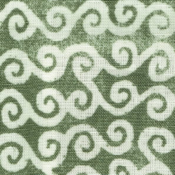 Cloud Scroll Negative Chard