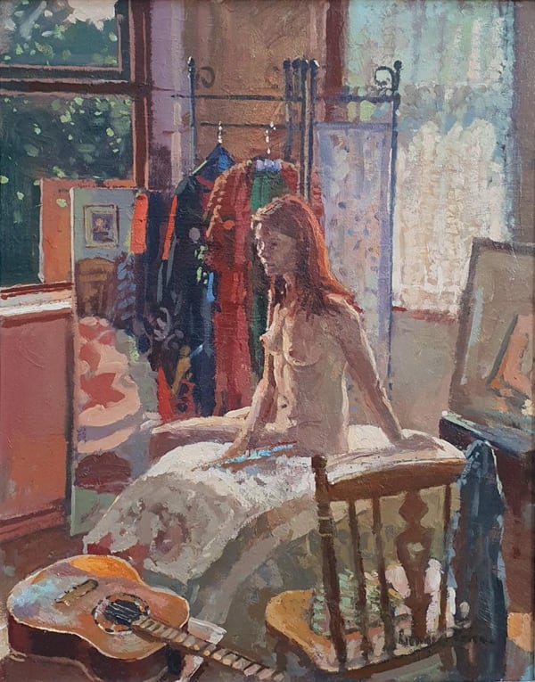 The Dressing Room Richard Price Oil Painting