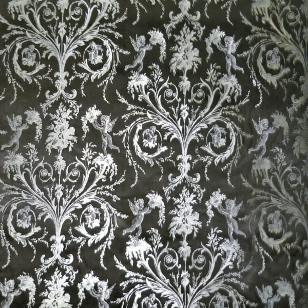 Angelots Silk Velvet Gray Gray