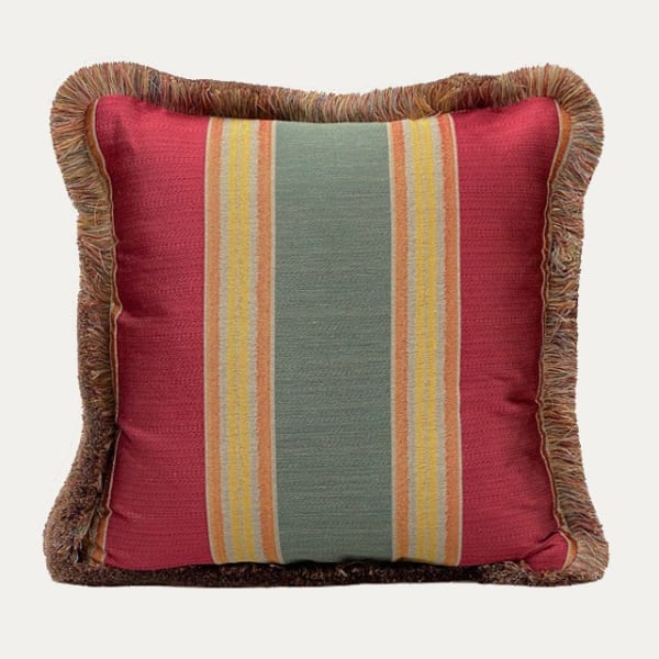 Nicole Fabre Plessis Mazarin Decorative Cushion with Jewel Fringe