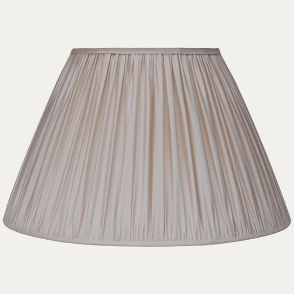 Lilac Faille Lugano Silk Empire Lampshade
